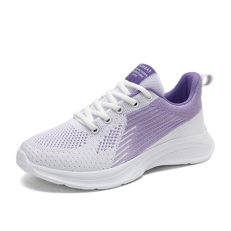 Women's Casual Mesh Flats – Candy Color & T-Bandage Design