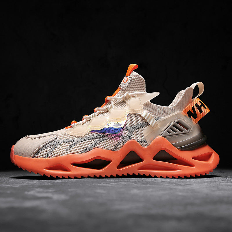 Colorblock Mesh Sneakers – Stylish, Breathable, and Durable