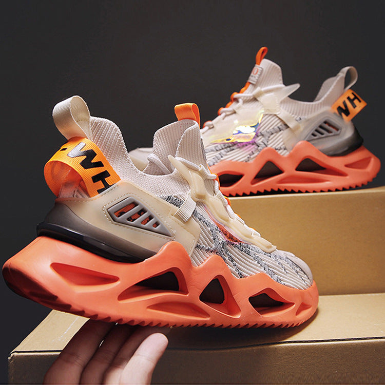 Colorblock Mesh Sneakers – Stylish, Breathable, and Durable