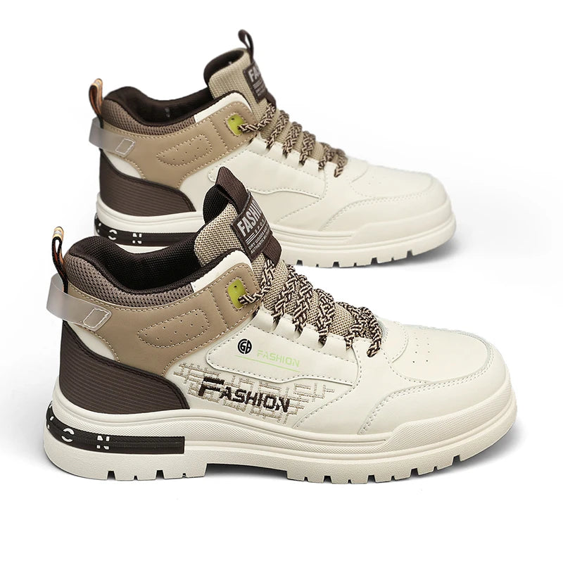 Men’s Casual Vulcanized Sneakers – Soft Sole Walking & Sports Shoes for Outdoor Activities