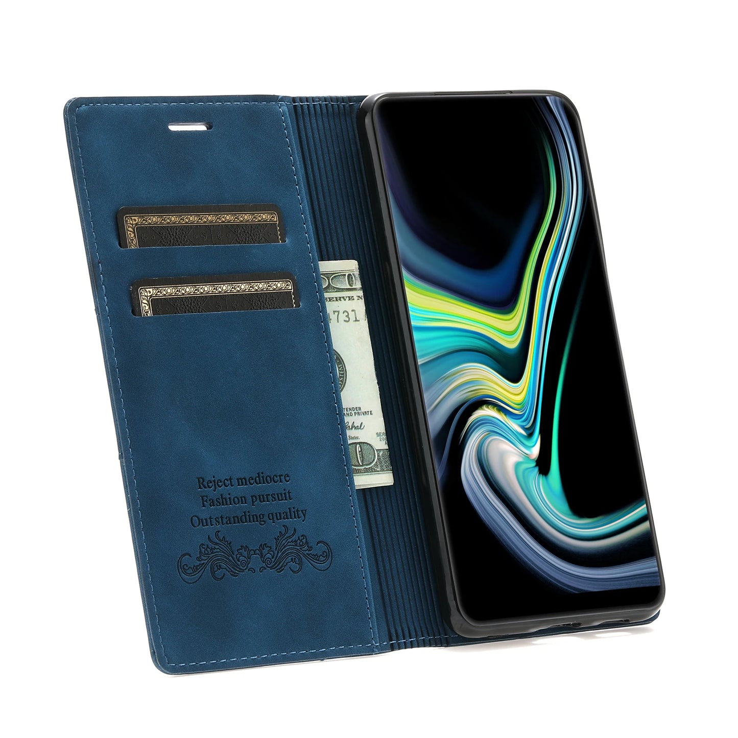 Leather Case for Samsung A15 A25 A35 A55 A05S A14 A34 A54 A24 A04S A13 A23 A33 A53 Flip Wallet Galaxy S24 Ultra S23 FE S22 Plus