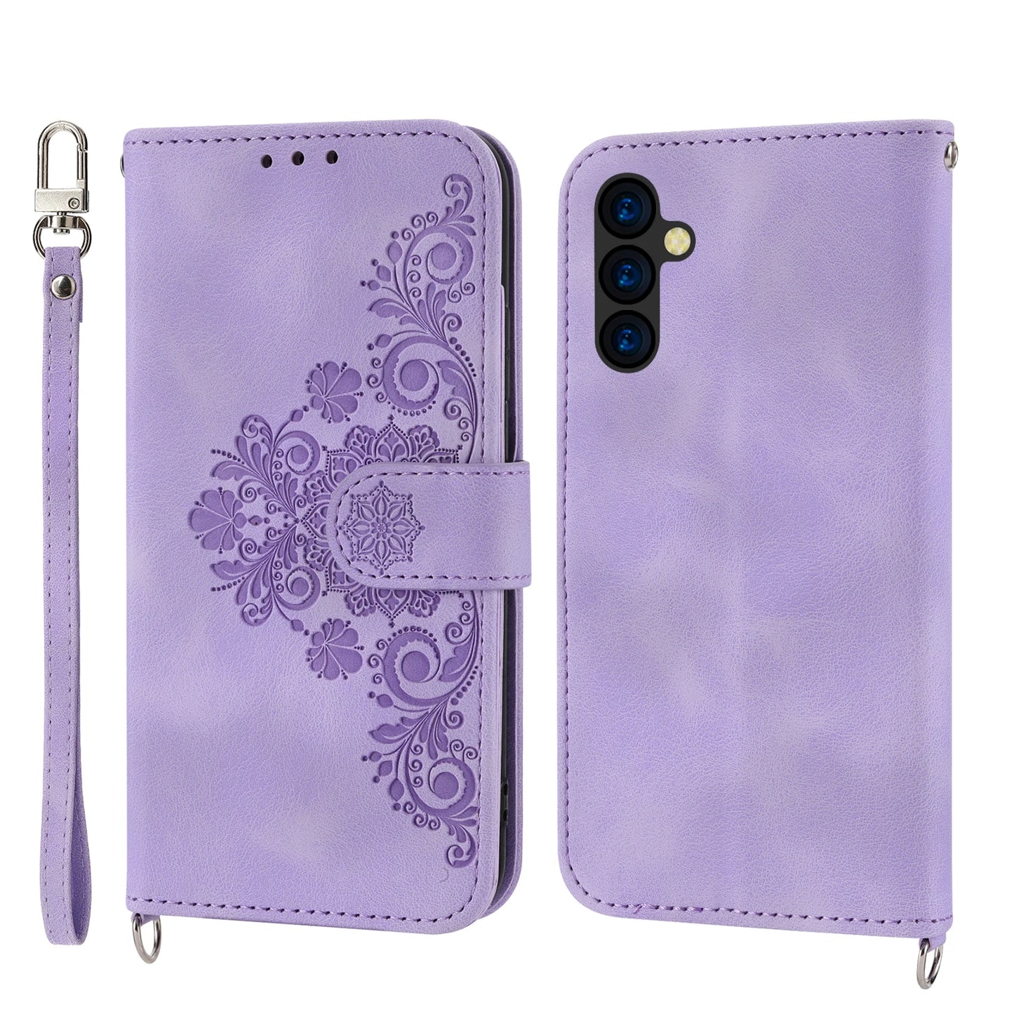 Flip Leather Case with Belt loop for Samsung Galaxy
