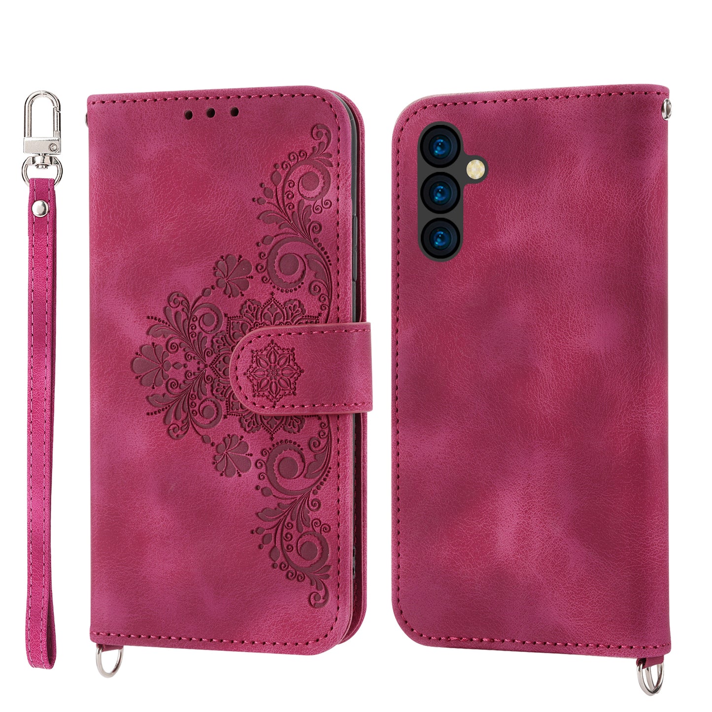 Flip Leather Case with Belt loop for Samsung Galaxy