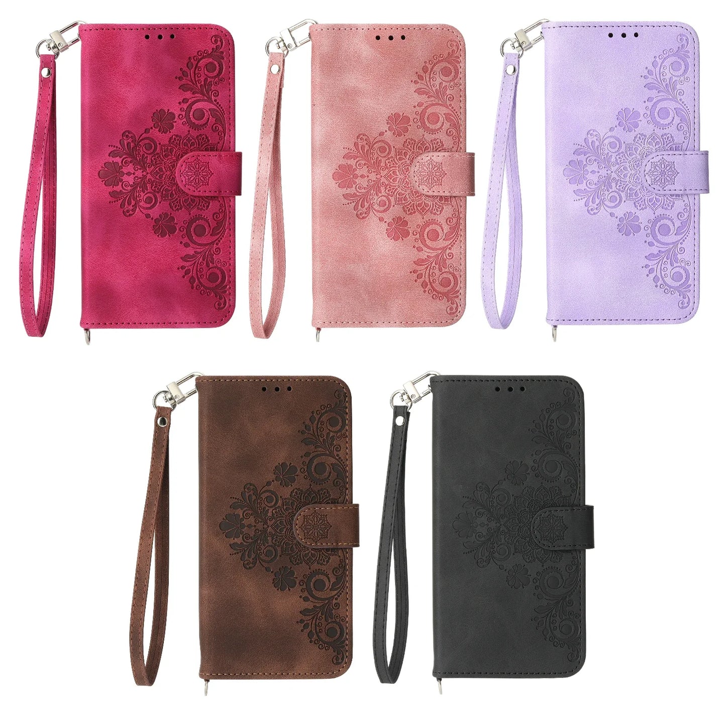 Flip Leather Case with Belt loop for Samsung Galaxy