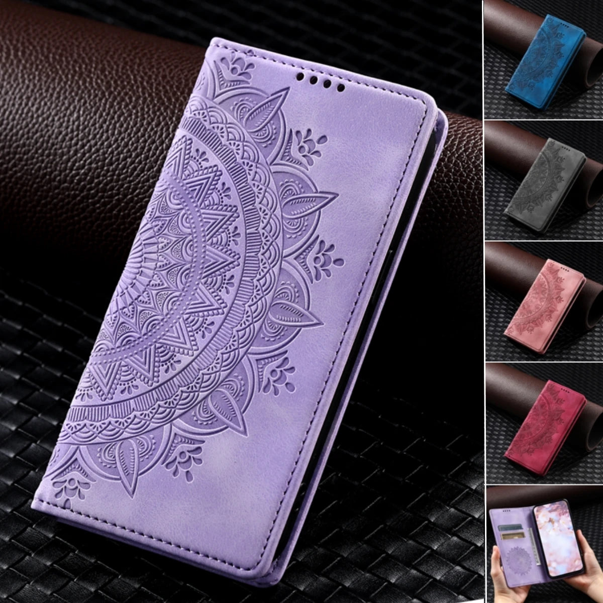 Magnetic Leather Flip Cover for iPhone