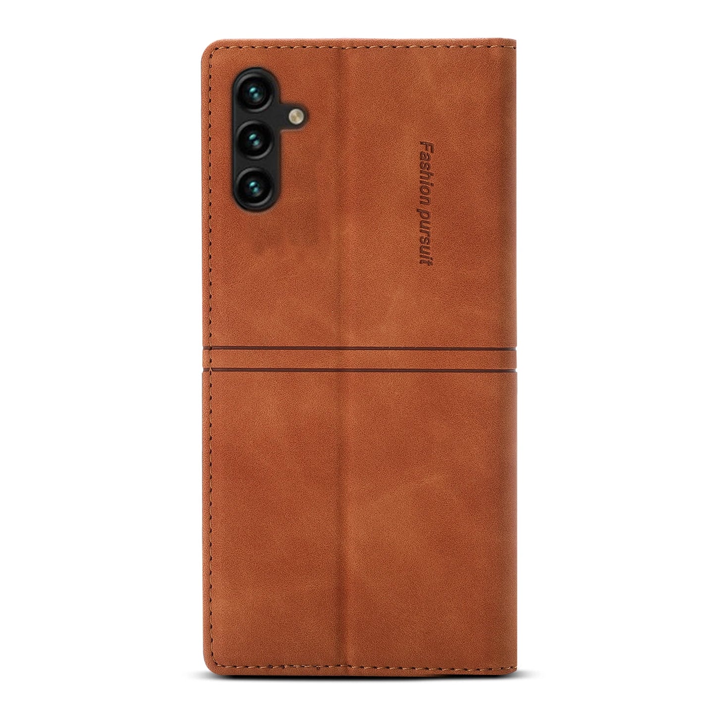Leather Case for Samsung A15 A25 A35 A55 A05S A14 A34 A54 A24 A04S A13 A23 A33 A53 Flip Wallet Galaxy S24 Ultra S23 FE S22 Plus
