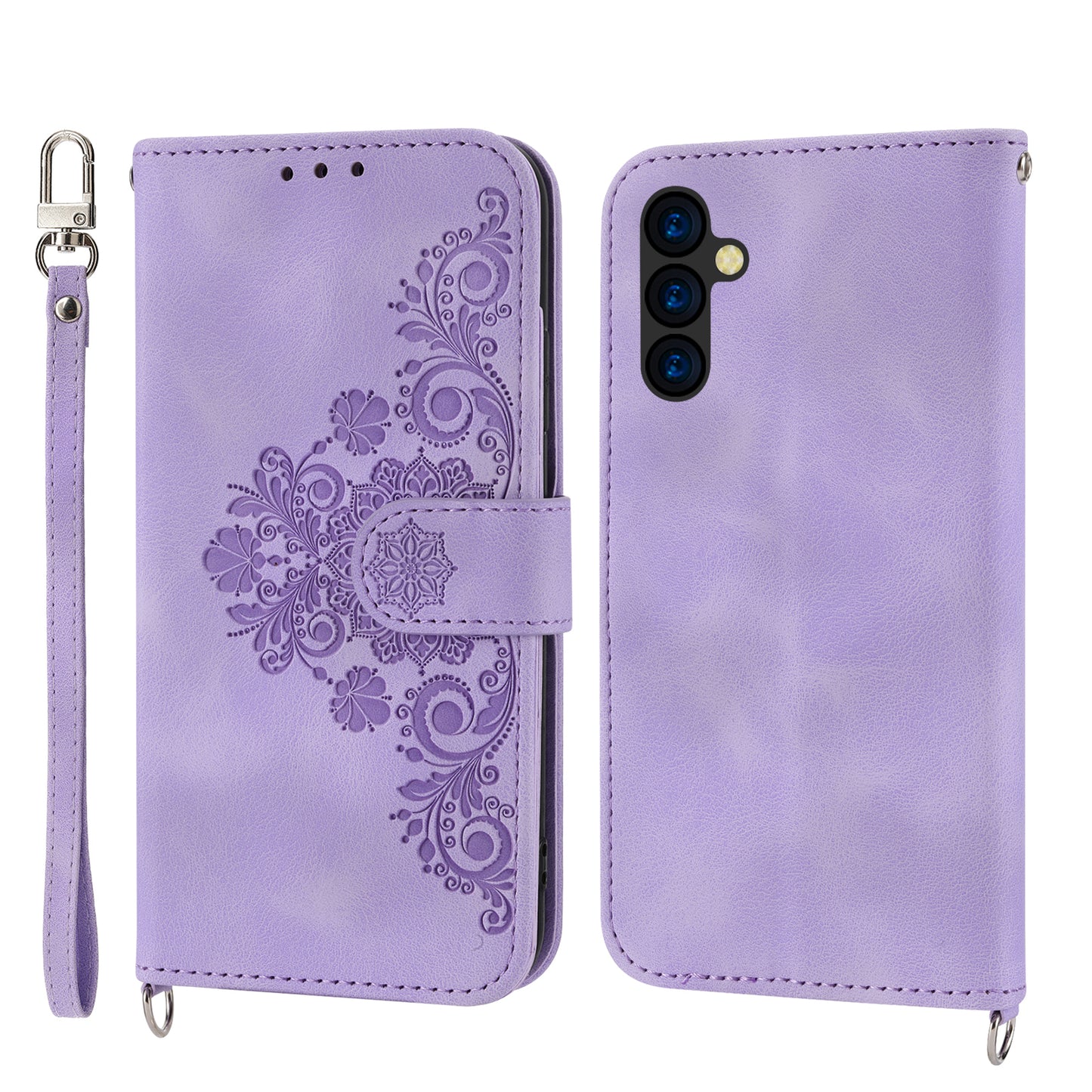 Flip Leather Case with Belt loop for Samsung Galaxy