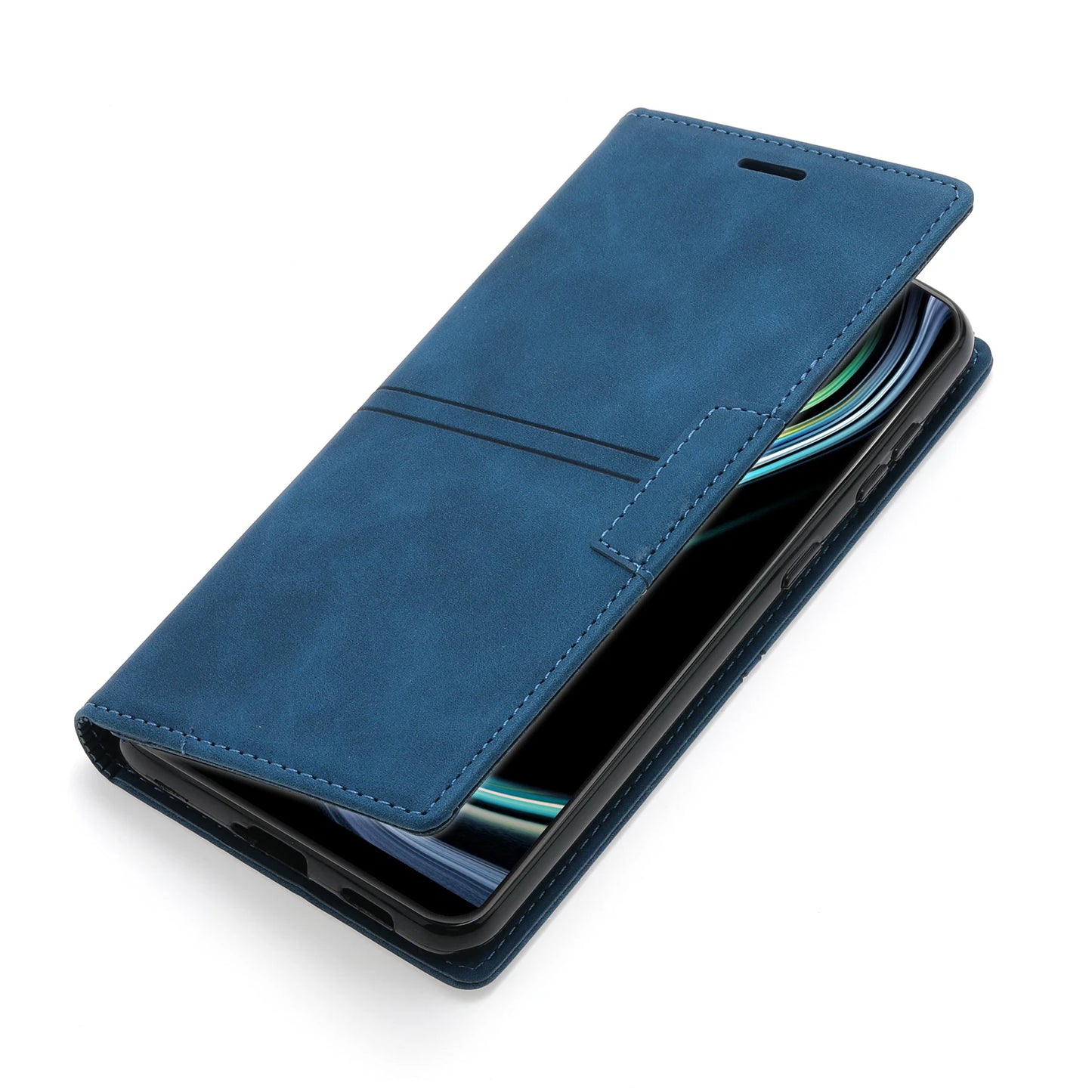 Leather Case for Samsung A15 A25 A35 A55 A05S A14 A34 A54 A24 A04S A13 A23 A33 A53 Flip Wallet Galaxy S24 Ultra S23 FE S22 Plus