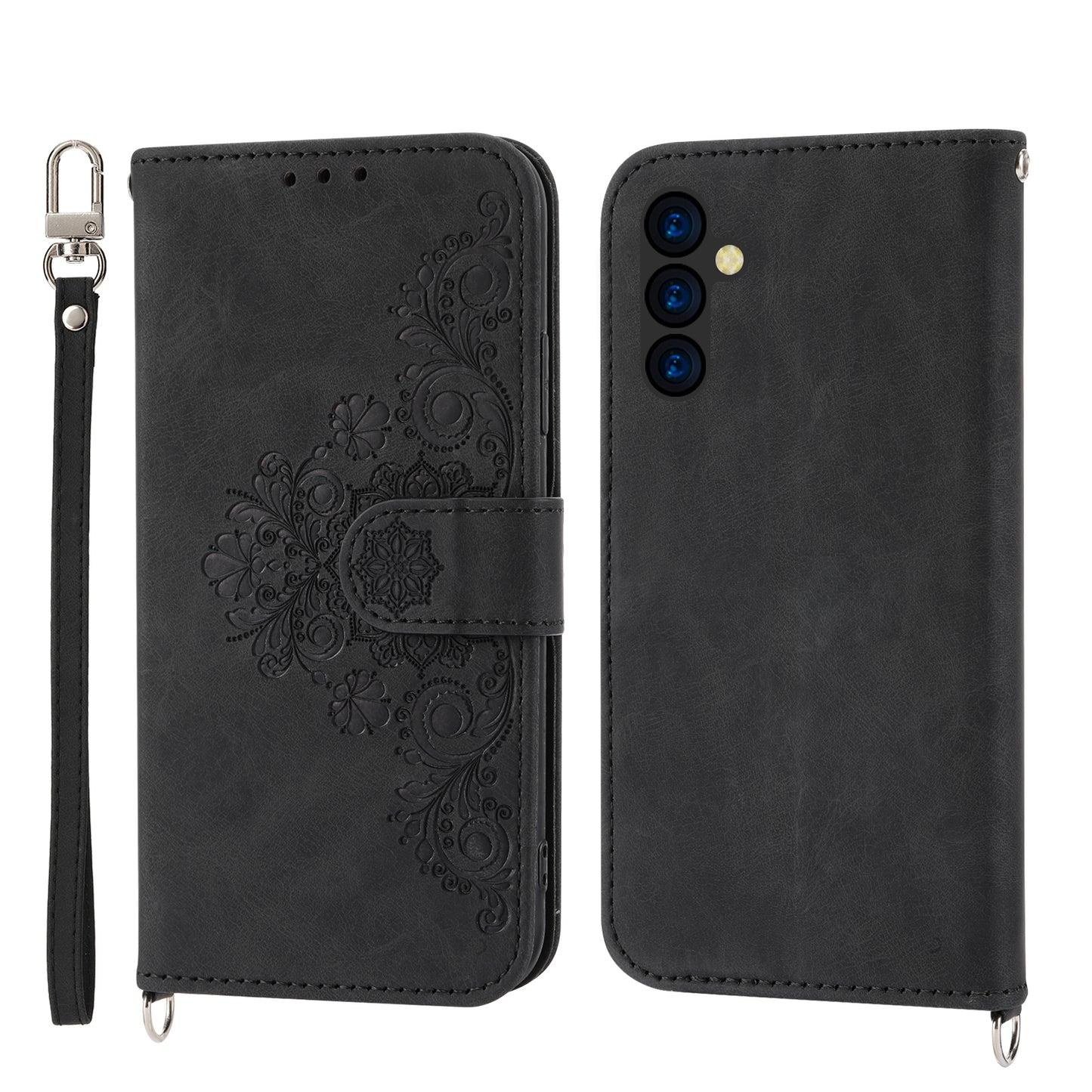 Flip Leather Case with Belt loop for Samsung Galaxy