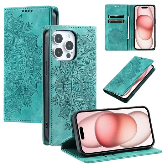Magnetic Leather Flip Cover for iPhone