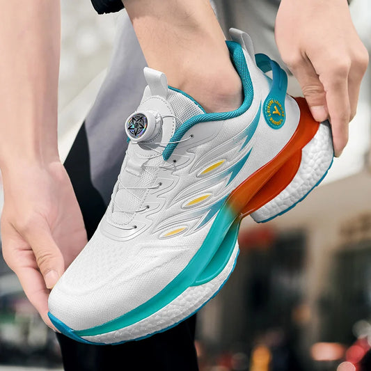 Men's Shockproof Casual Running Sneakers – Comfortable Fitness & Training Shoes