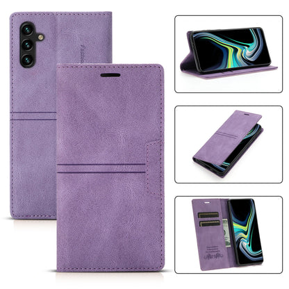Leather Case for Samsung A15 A25 A35 A55 A05S A14 A34 A54 A24 A04S A13 A23 A33 A53 Flip Wallet Galaxy S24 Ultra S23 FE S22 Plus