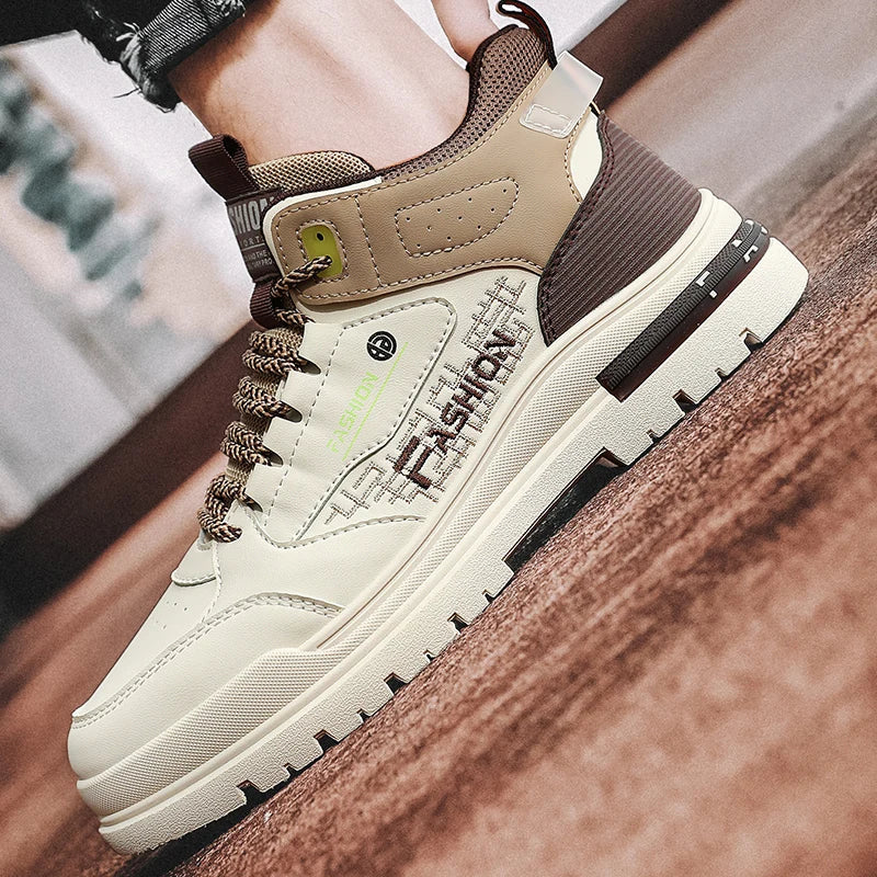 Men’s Casual  Vulcanized Sneakers – Soft Sole Walking & Sports Shoes for Outdoor Activities