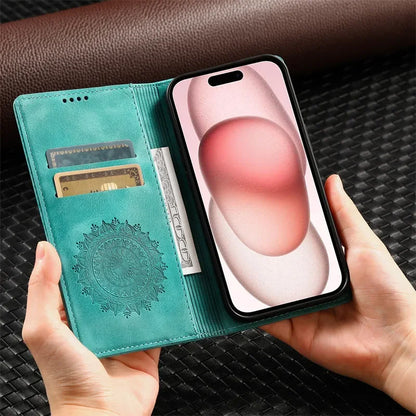 Magnetic Leather Flip Cover for iPhone