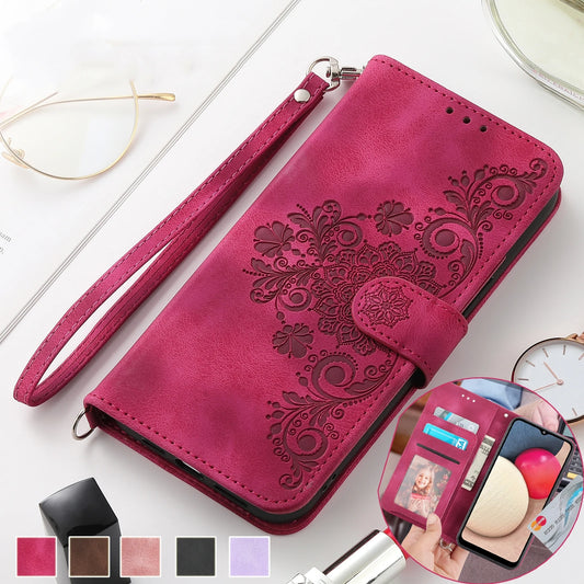 Flip Leather Case with Belt loop for Samsung Galaxy