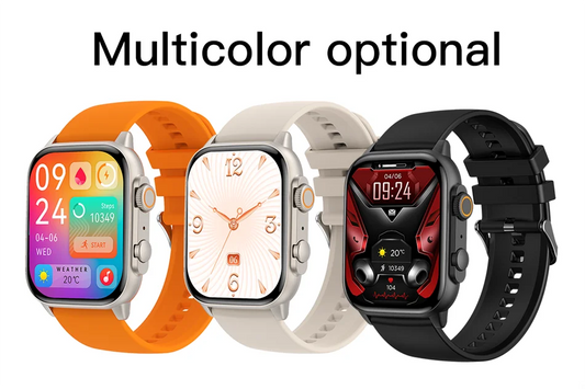 AMOLED Ultra Smartwatch – Series 8 | Always-On Display, Bluetooth Call, NFC, Sport Mode Ready"