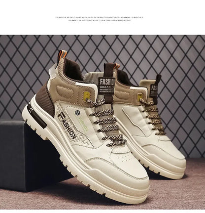 Men’s Casual  Vulcanized Sneakers – Soft Sole Walking & Sports Shoes for Outdoor Activities