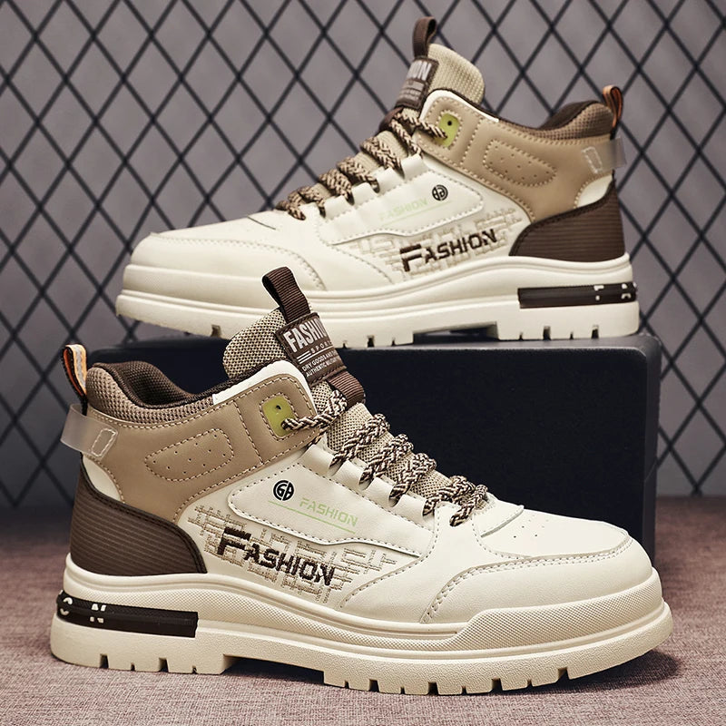 Men’s Casual  Vulcanized Sneakers – Soft Sole Walking & Sports Shoes for Outdoor Activities