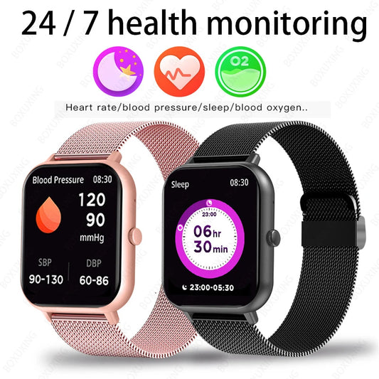 Smartwatch – Bluetooth Calling | Fitness Tracker | Waterproof Sport Watch for Women &amp; Men
